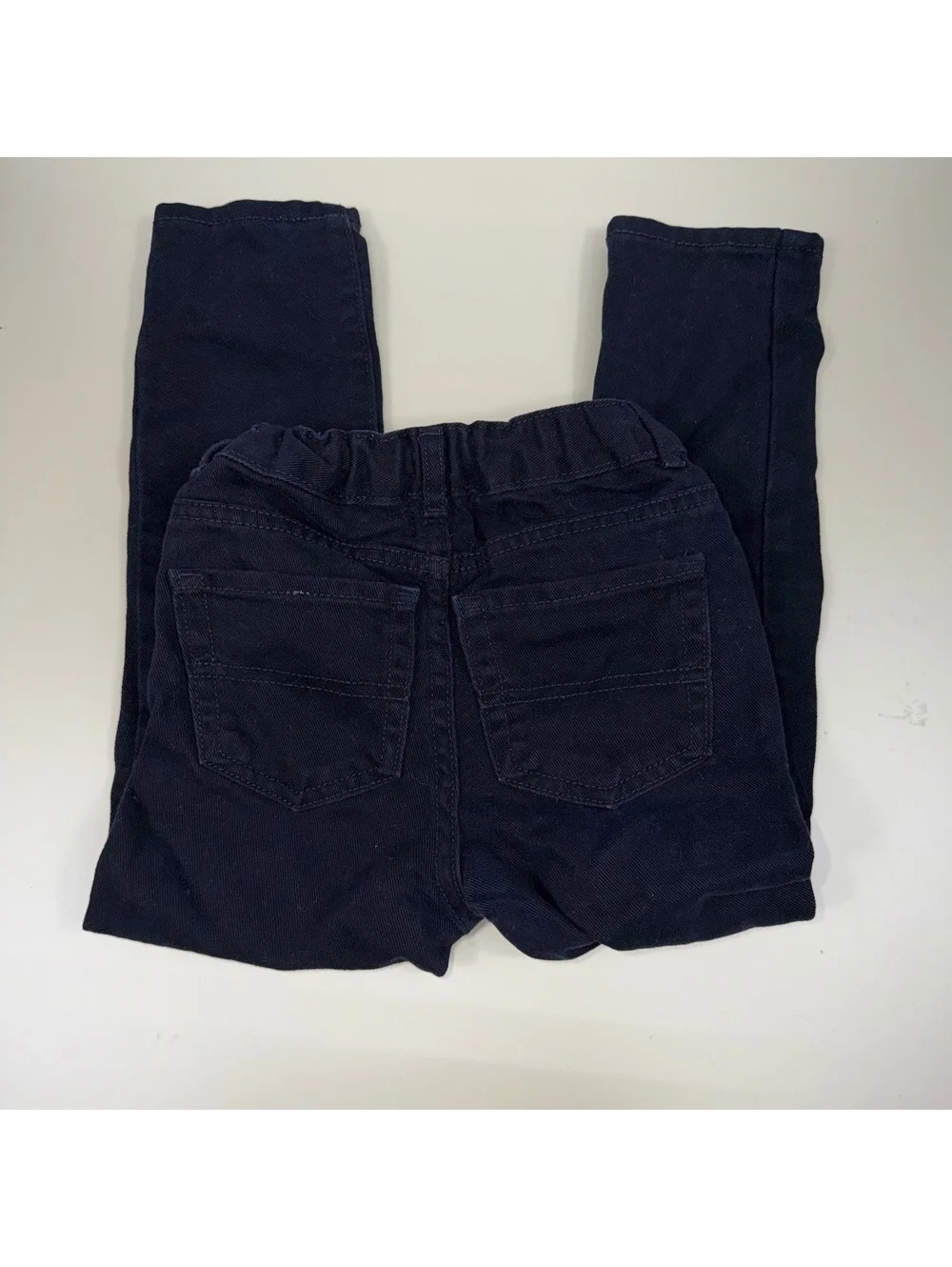 The Children’s Place Girls Size 5T Navy Skinny Jeans Adjustable Waist
